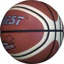 Мяч баскетбольный №7 DOBEST (PU) 886 PK Коричнево-белый
