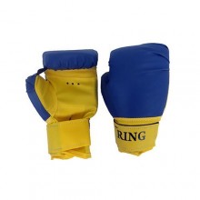 Перчатки боксёрские INDIGO  PVC  PS-505 6 унций Синий