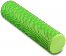 Ролик массажный для йоги INDIGO Foam roll (Валик для спины) IN021 45*15 см Зеленый