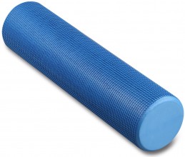 Ролик массажный для йоги INDIGO Foam roll (Валик для спины) IN022 60*15 см Синий