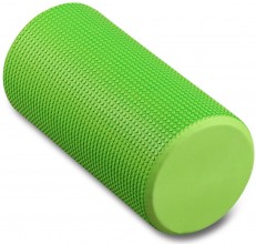 Ролик массажный для йоги INDIGO Foam roll, IN045, Зеленый, 15*30 см