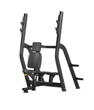 BRONZE GYM H-025B Скамья для жима вертикальная (ЧЁРНЫЙ)