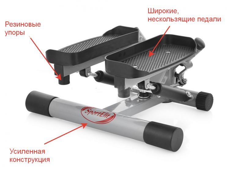 Степпер поворотный с эспандерами se5112